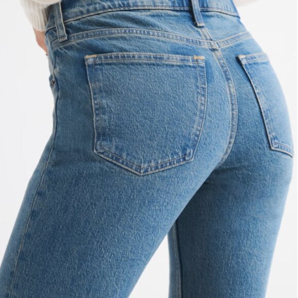 NWT - Abercrombie & Fitch - Women's Jeans - 90s Straight - Size 27 - Picture 9 of 11